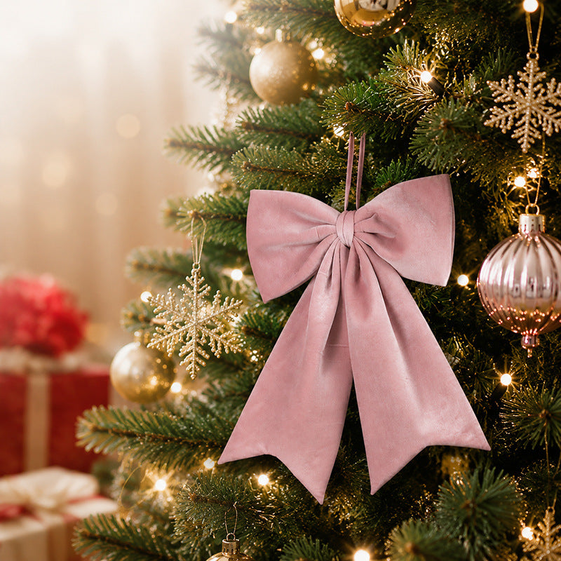 Elegant Christmas Tree Bow Decoration