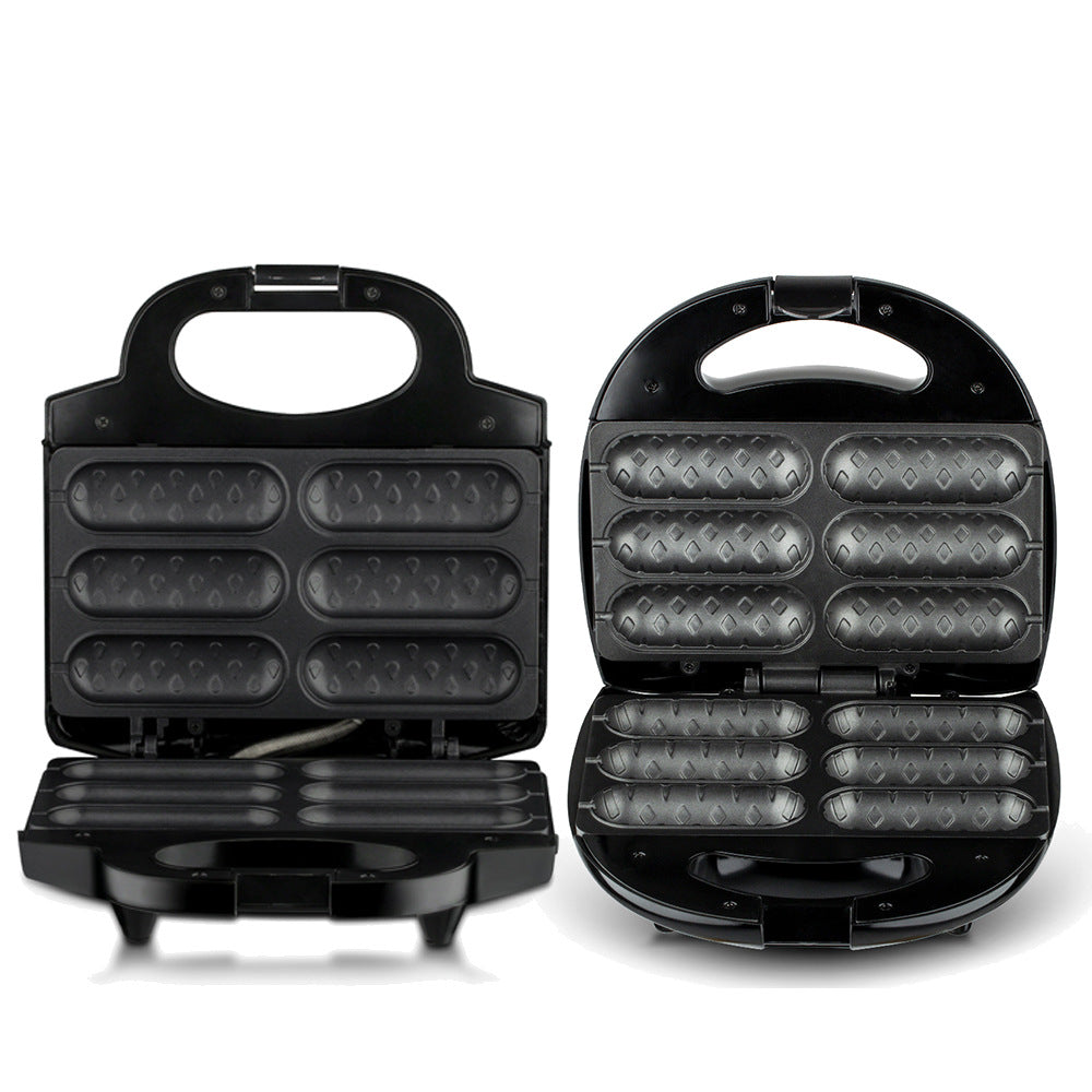 Multi-Cavity Waffle Maker with Non-Stick Plates Kalsten