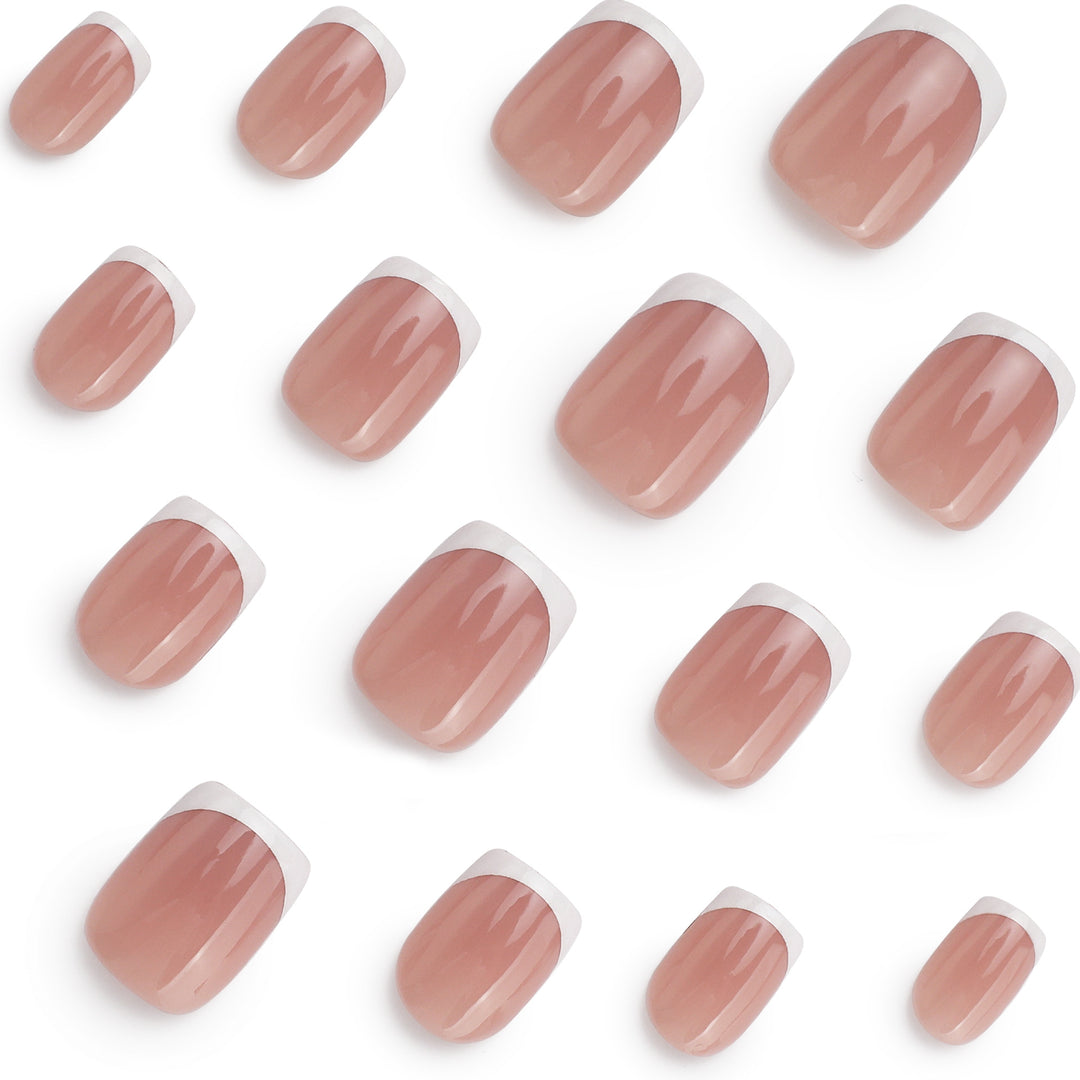 Artful French Manicure Nail Art Kalsten