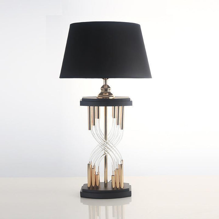 Modern Decorative Table Lamp with Sculptural Base