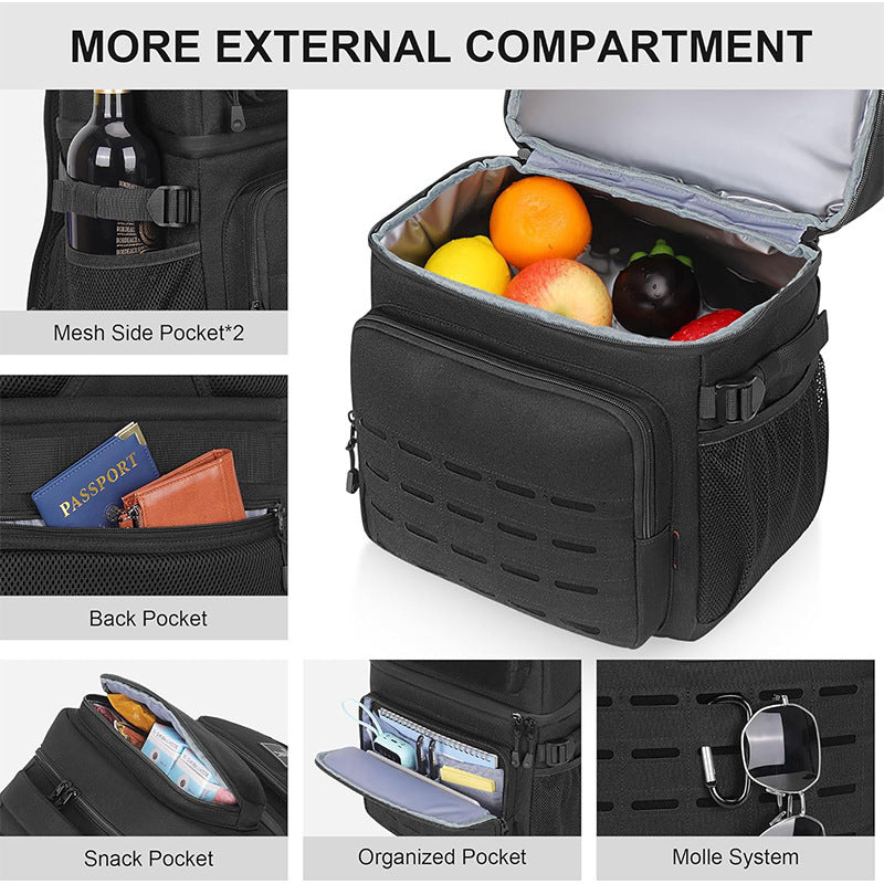 Multifunctional Tactical Backpack with Modular Compartments Kalsten