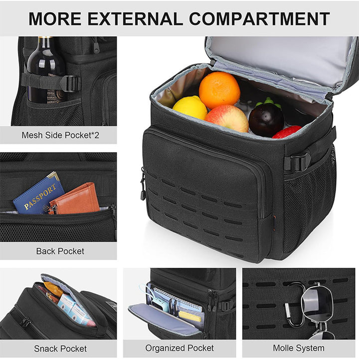 Multifunctional Tactical Backpack with Modular Compartments Kalsten