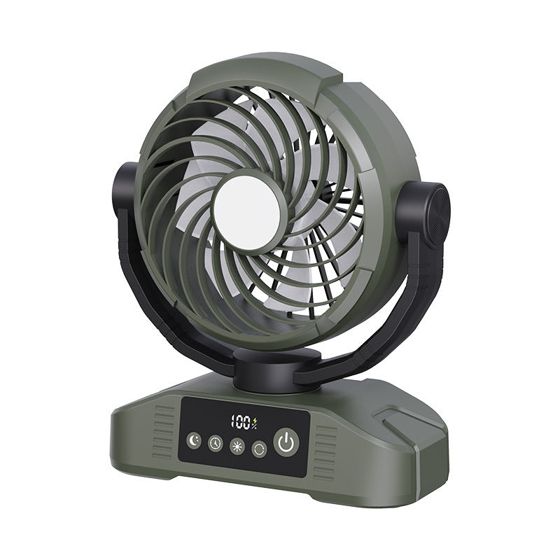 Ladies compact table fan with USB connection Kalsten