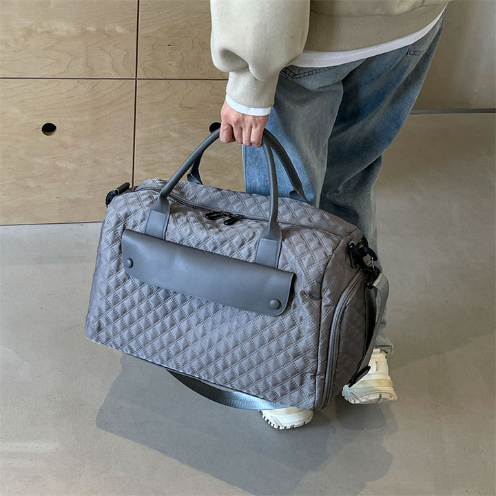 Quilted Travel Duffle Bag Kalsten