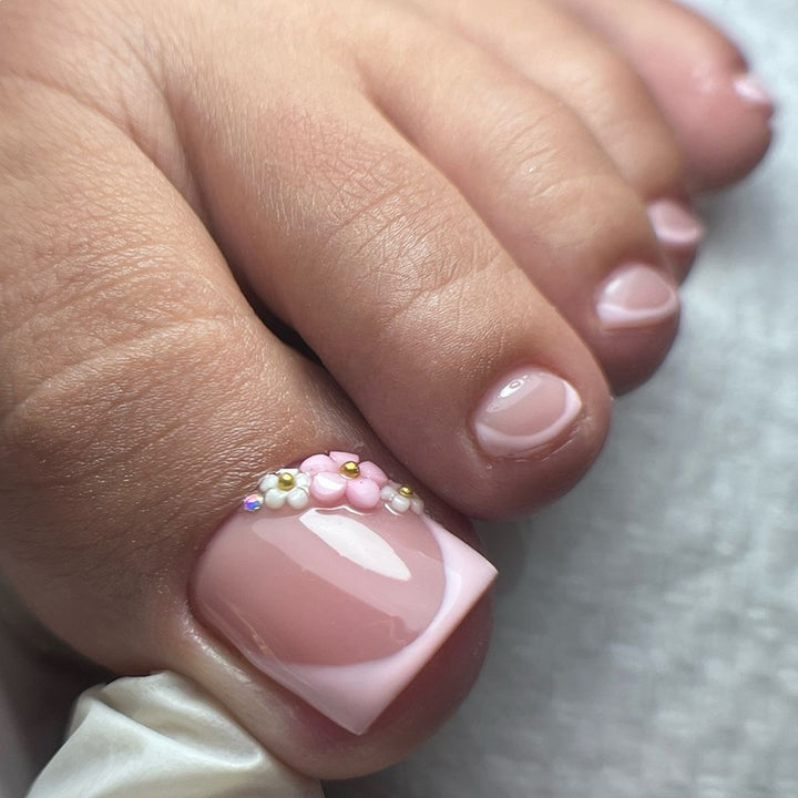 Nail Art Set with Floral Details Kalsten