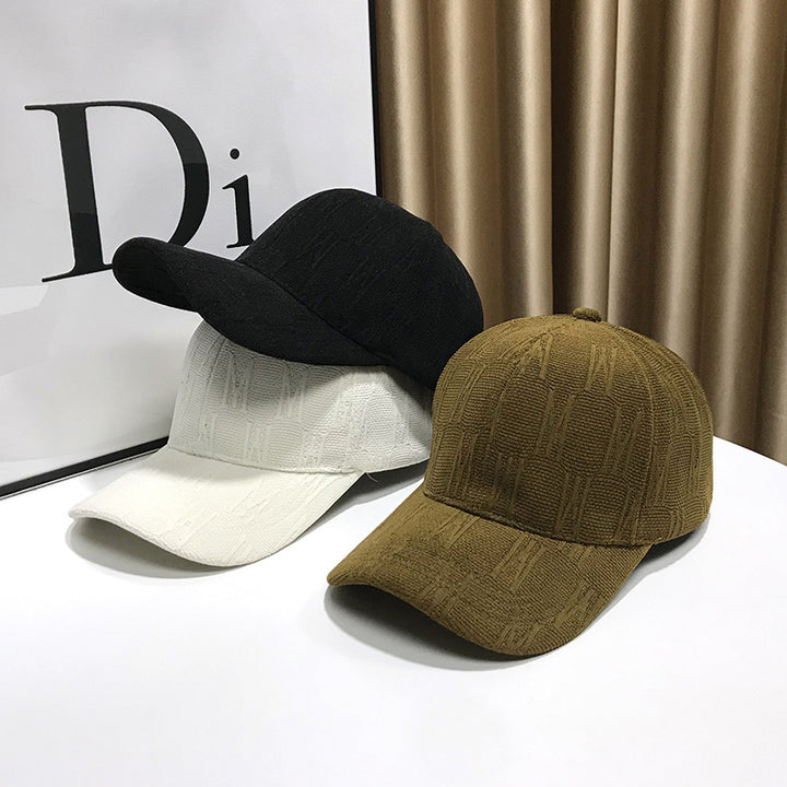 Women's Textured Fabric Baseball Cap Kalsten