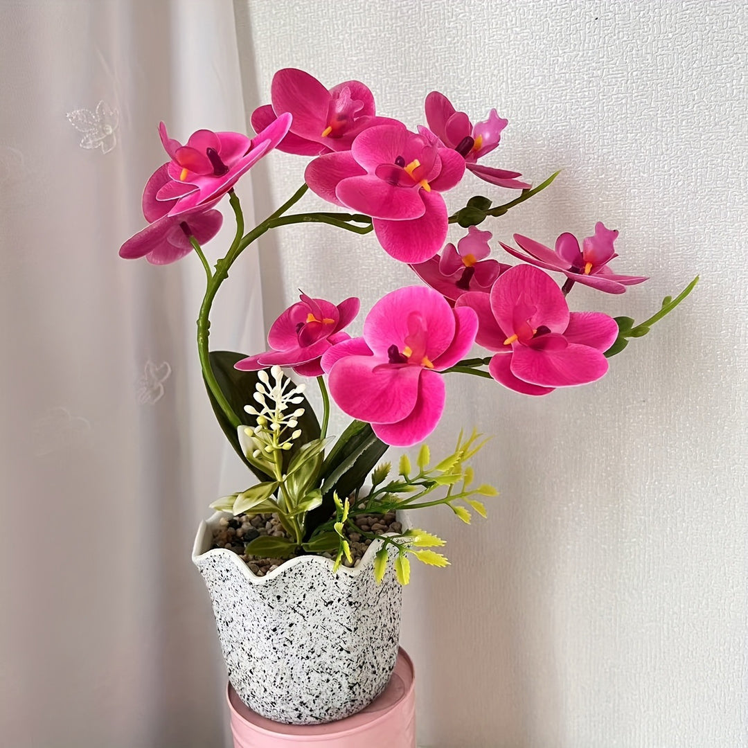 Decorative Floral Orchid Arrangement for Home Decor