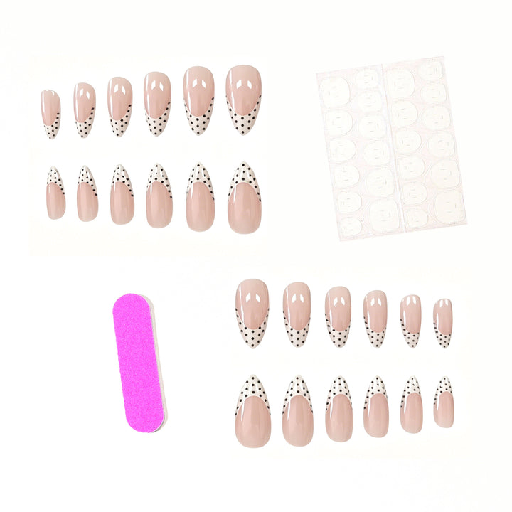 Artistic Polka Dot Nail Art Extensions Kalsten