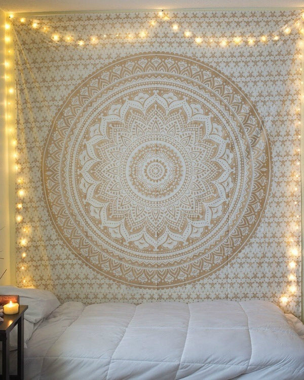 Mandala-Inspired Decorative Wall Tapestry