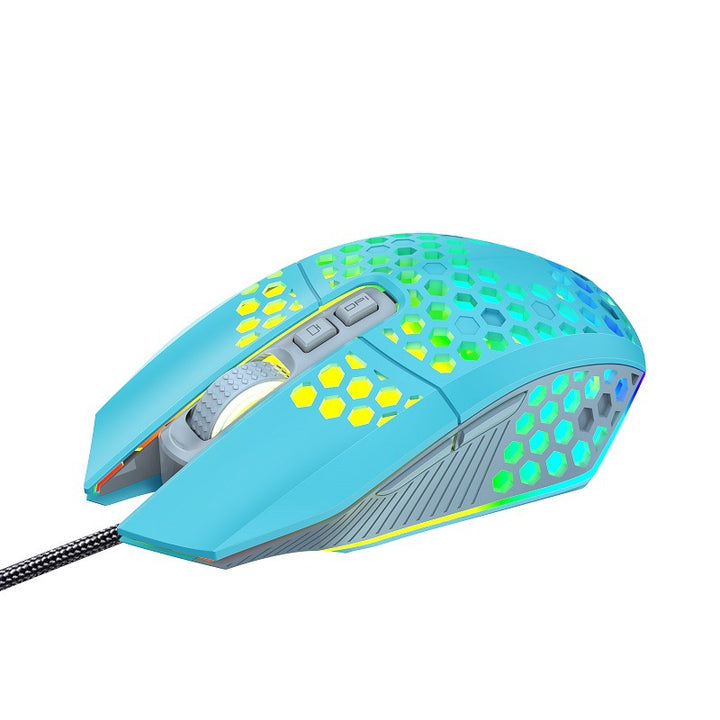 Gaming mouse with RGB lighting and ergonomic design Kalsten