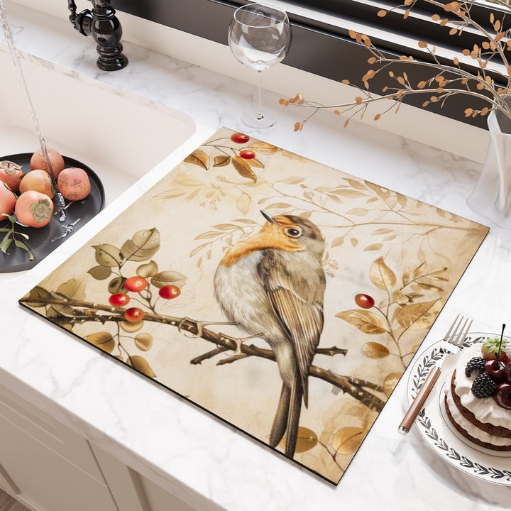Floral Design Kitchen Surface Protector Kalsten
