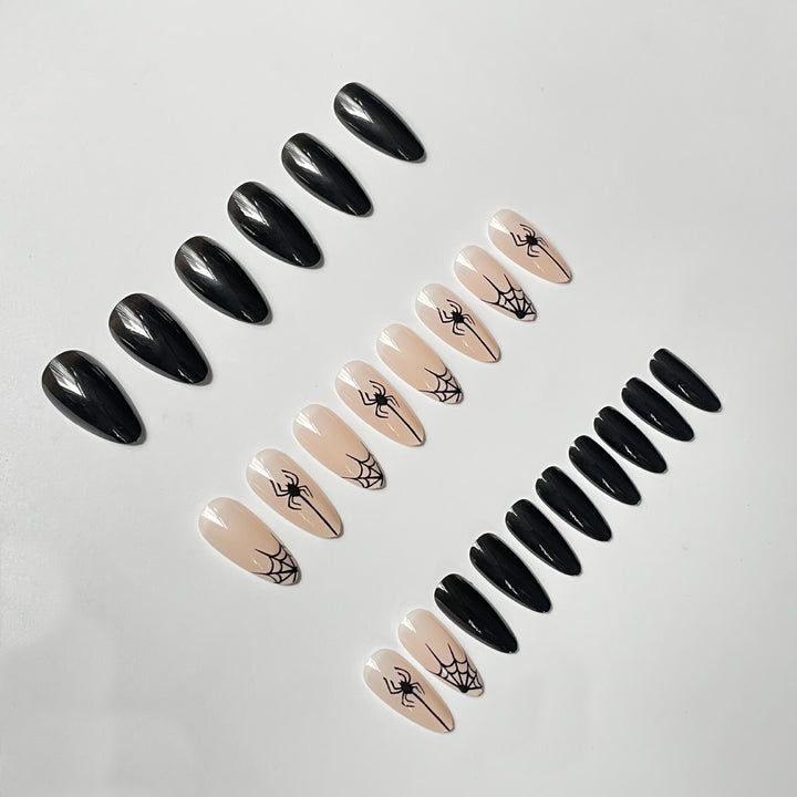 Artistic Halloween-Themed Nail Art Set Kalsten