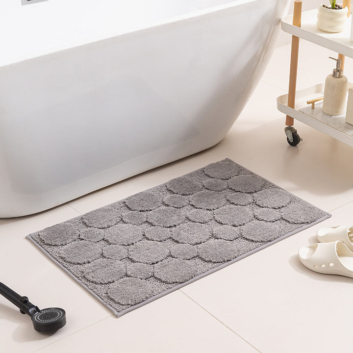 Plush Bathroom Rug Kalsten