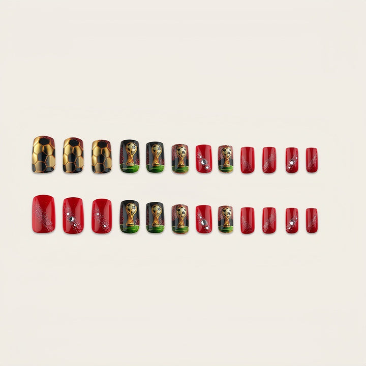 Sporty Football Art Nails Kalsten