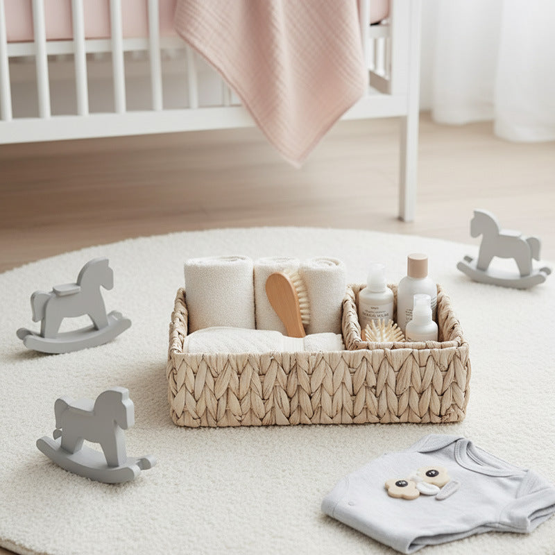 Natural Fiber Storage Basket Set Kalsten
