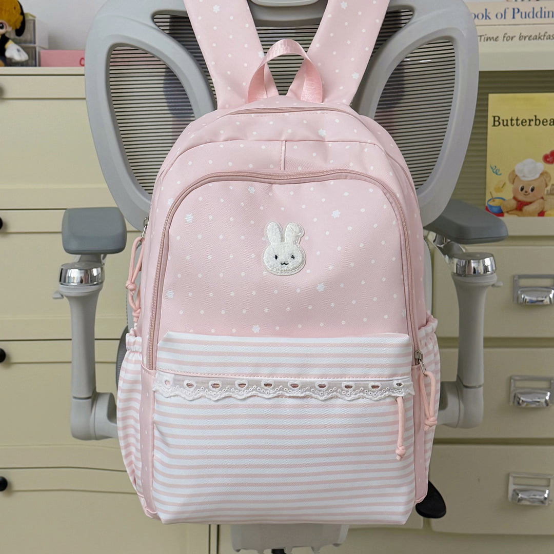 Playful Bunny-Ear Casual Backpack Kalsten