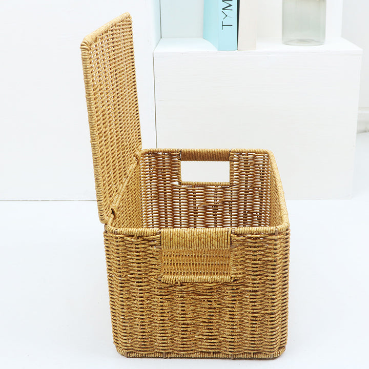 Rectangular Woven Storage Box Kalsten