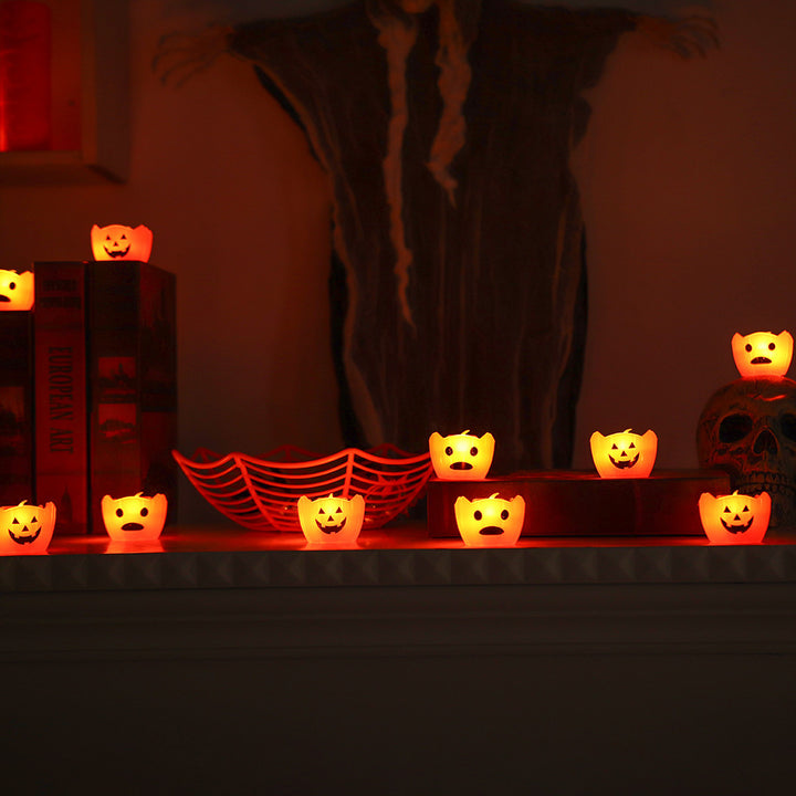 Halloween Pumpkin Candle Holder Kalsten