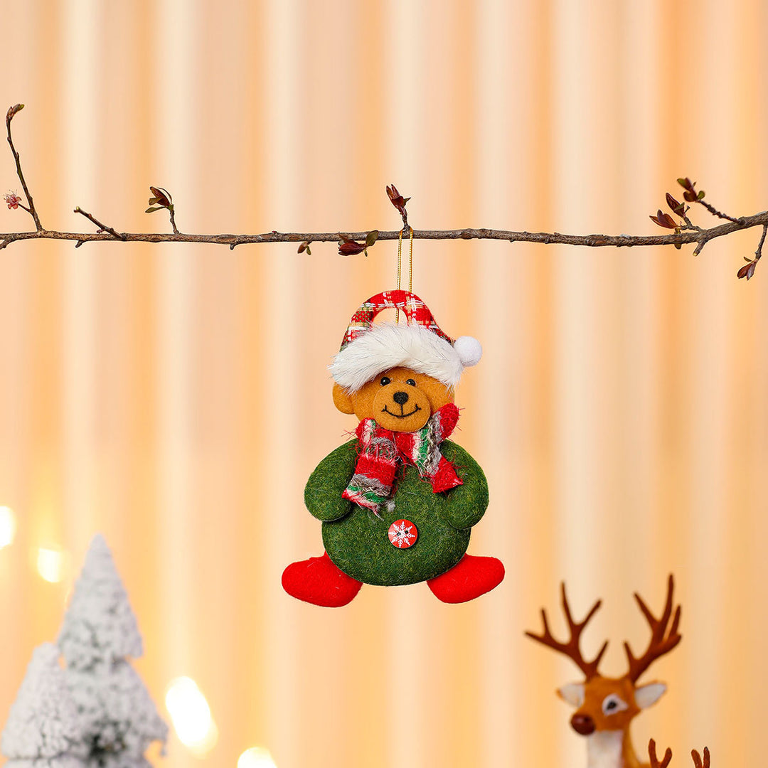 Decorative Plush Snowman Ornament Kalsten
