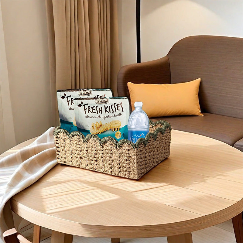 Handcrafted decoration basket Kalsten