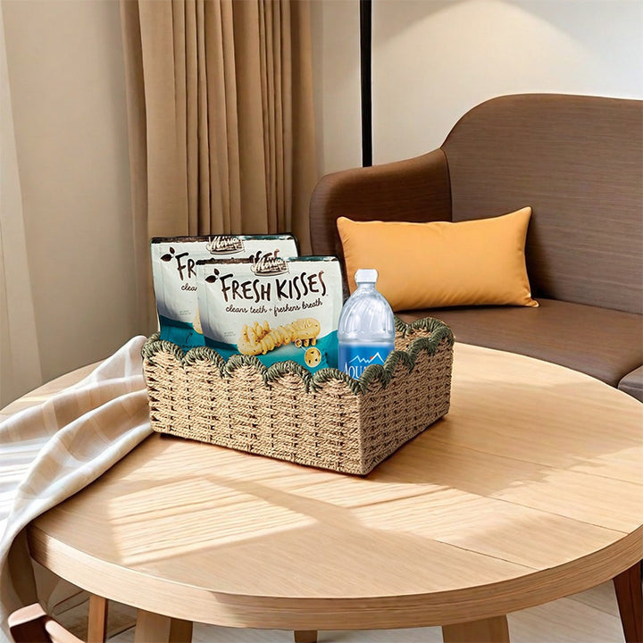 Handcrafted decoration basket Kalsten