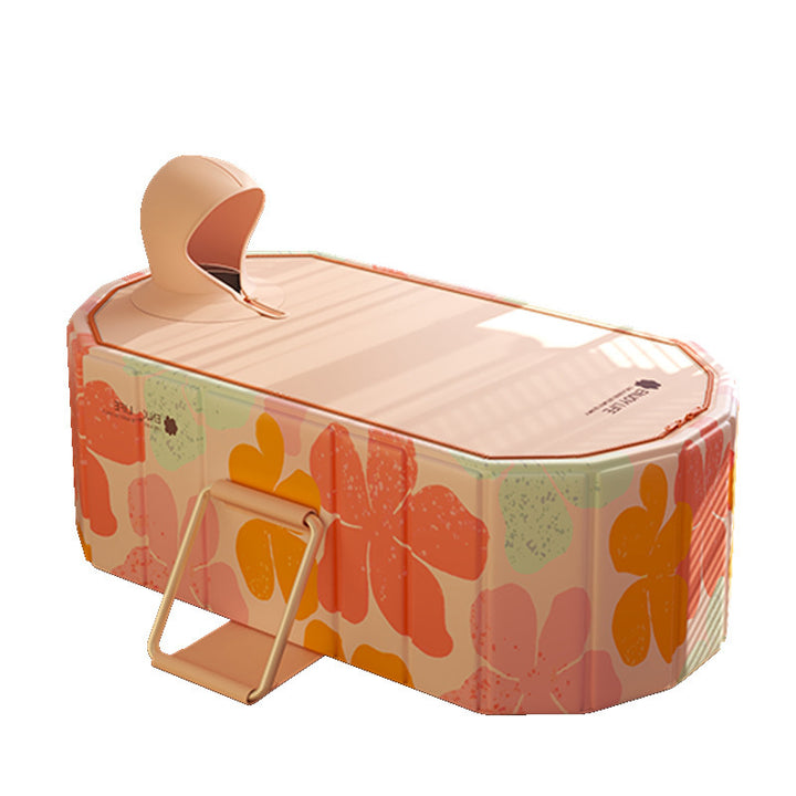 Women's Inflatable Children's Pool with Colorful Flower Pattern Kalsten