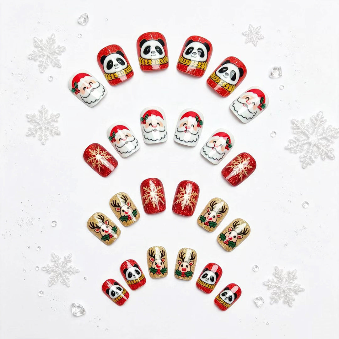 Creative Holiday-Themed Nail Art Kalsten
