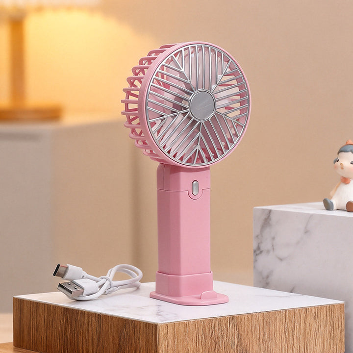Women's Portable Hand Fan with Powerful Battery Function Kalsten