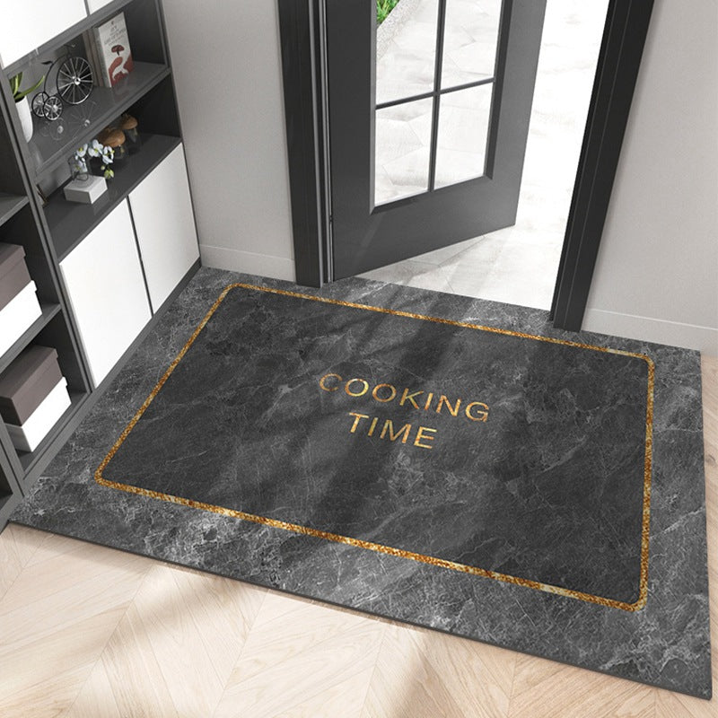 Elegant Abstract Design Floor Mat