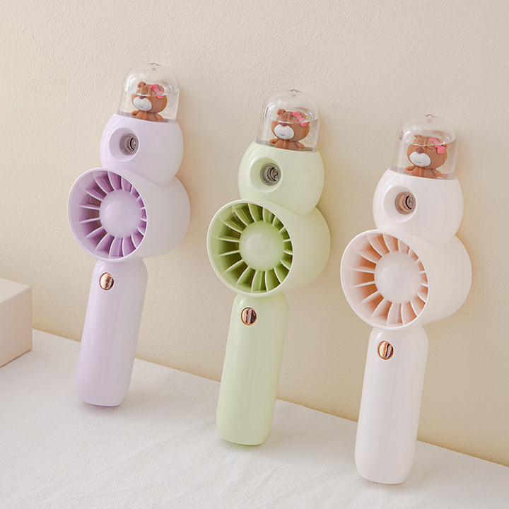 Unisex Portable Hand Fan with Cute Animal Design Kalsten