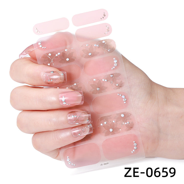 Decorative Glitter Nail Wraps