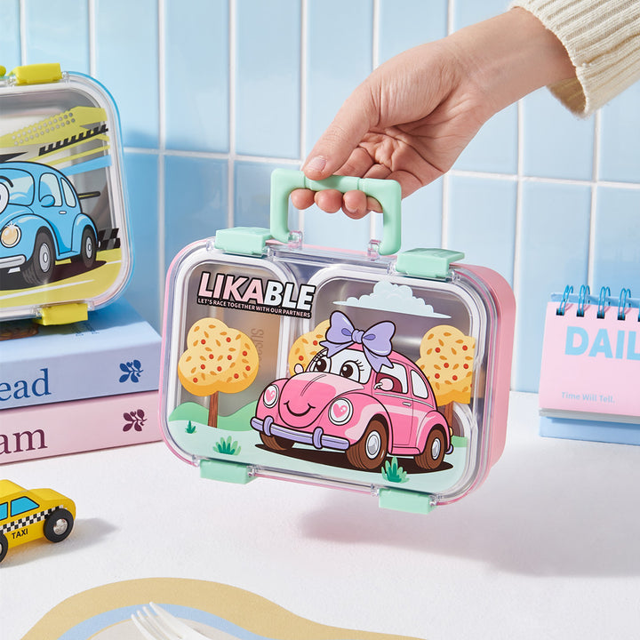 Cute Themed Multi-Section Lunch Container