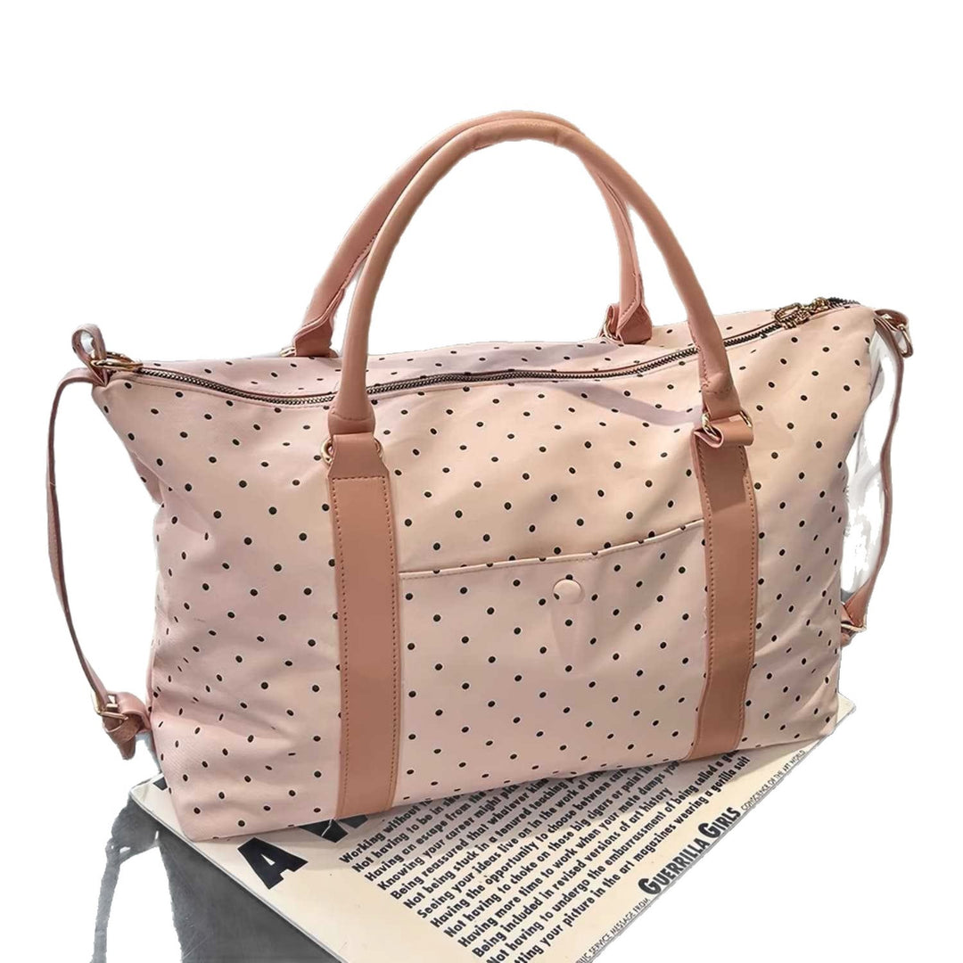 Stylish Polka Dot Travel Duffel Bag Kalsten