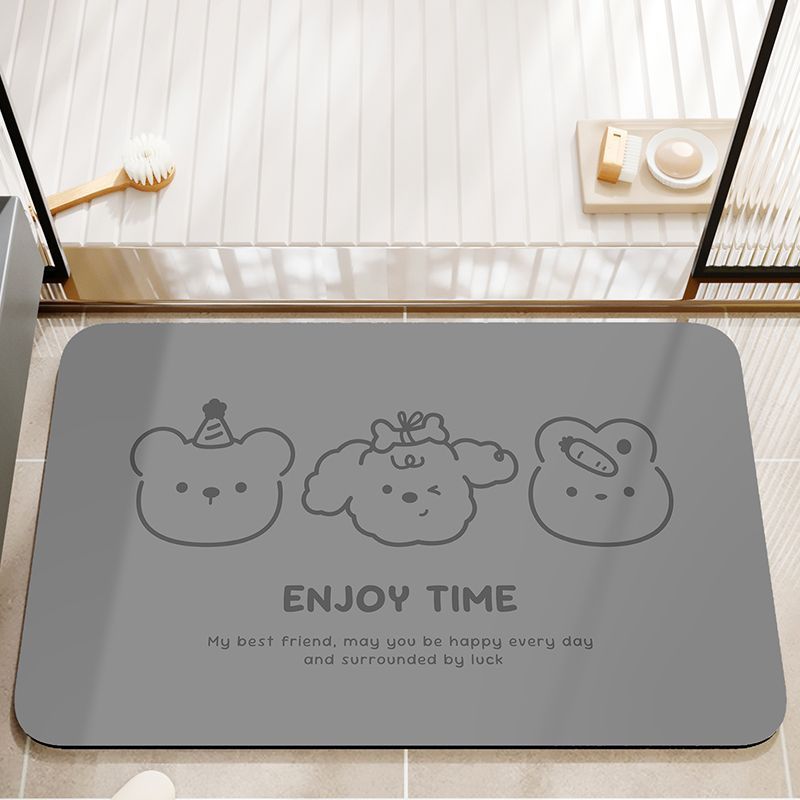 Cute Cartoon Animal Bath Mat Kalsten