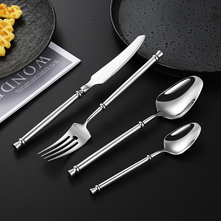 Elegant soup fork with ergonomic handle Kalsten