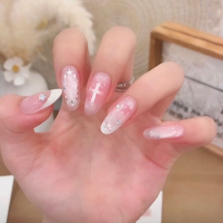 Premium Glamorous Press-On Nail Extensions Kalsten