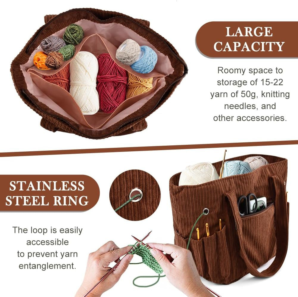 Functional storage bag with multiple outer pockets Kalsten