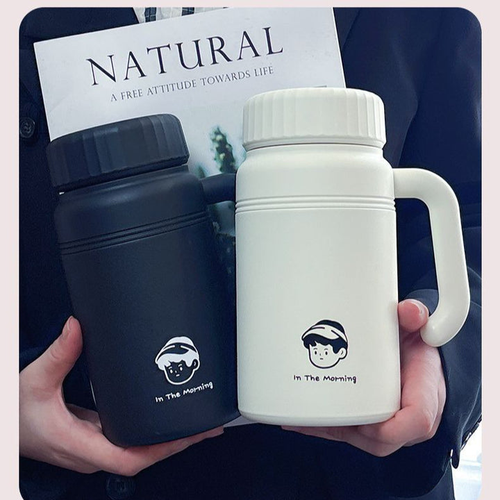 Women's Insulated Thermos with Practical Carry Handle Kalsten