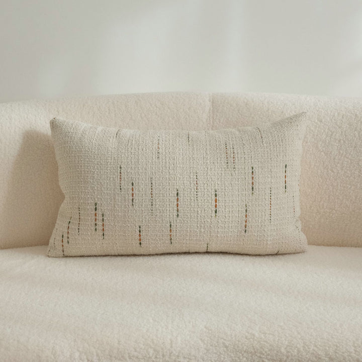 Textured Weave Accent Pillow for Sofa Decor