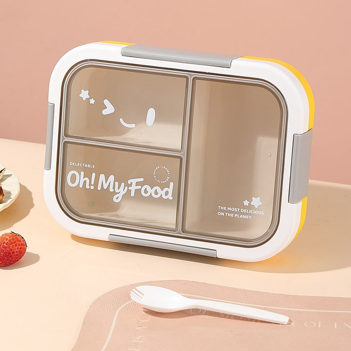 Multi-Compartment Stainless Steel Bento Box