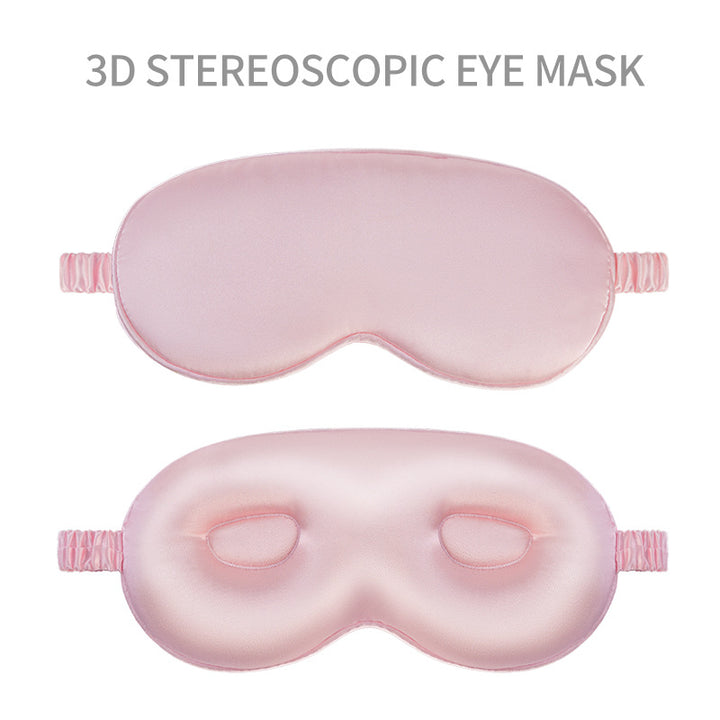 Unisex nano 3D-eye mask with distance chambers for eyelash protection and elastic comfort band Kalsten