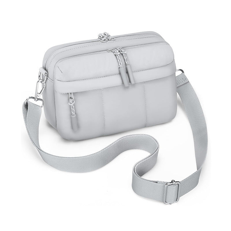 Elegant shoulder bag with double compartment Kalsten