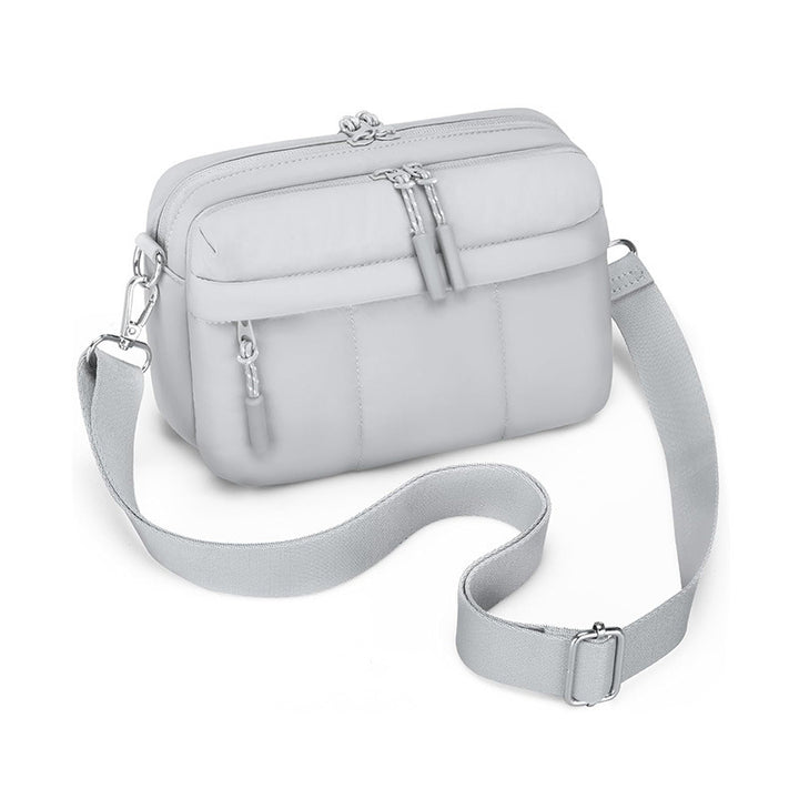 Elegant shoulder bag with double compartment Kalsten