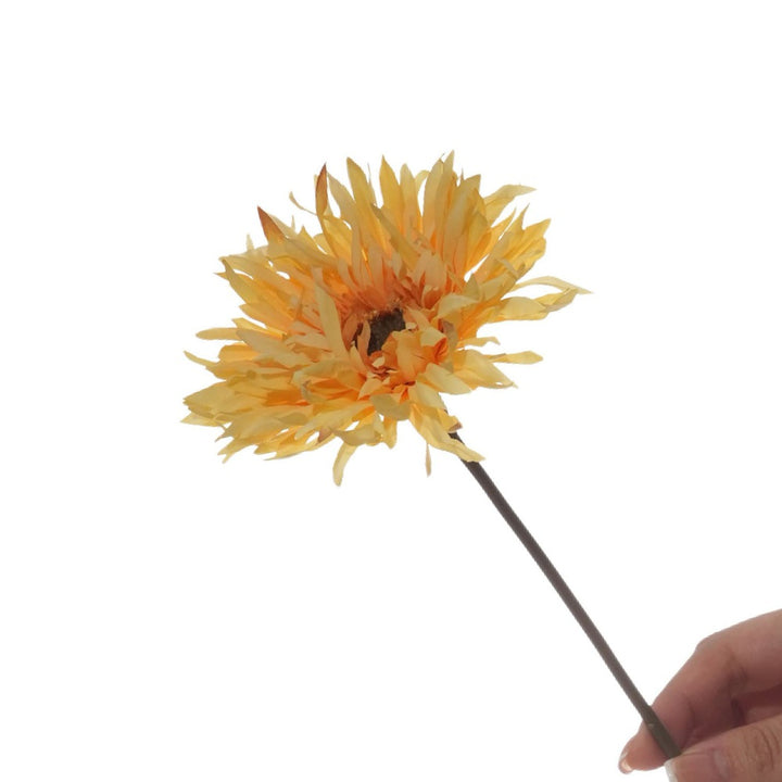Lifelike Gerbera Daisy Stem
