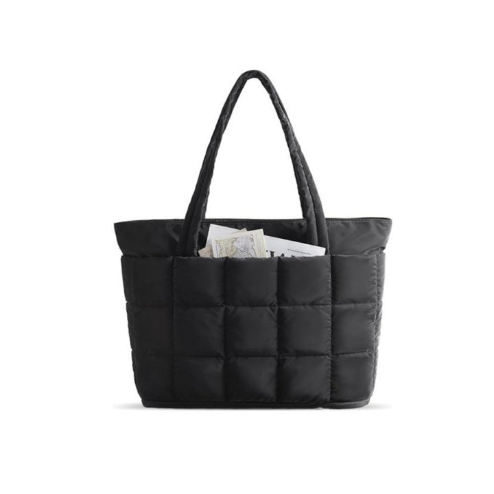 Practical Tote Bag with Quilted Design Kalsten