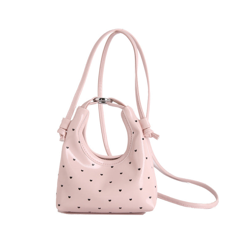 WoCute Heart-Patterned Mini Shoulder Bag Kalsten