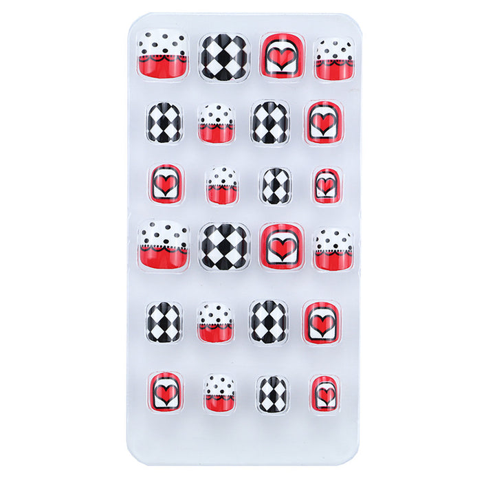 Playful Cartoon Animal Press-On Nail Set Kalsten