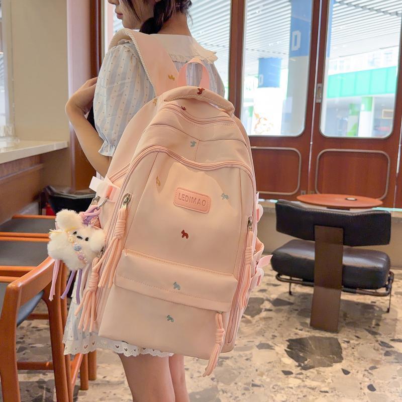 Trendy Auxiliary Pocket Backpack