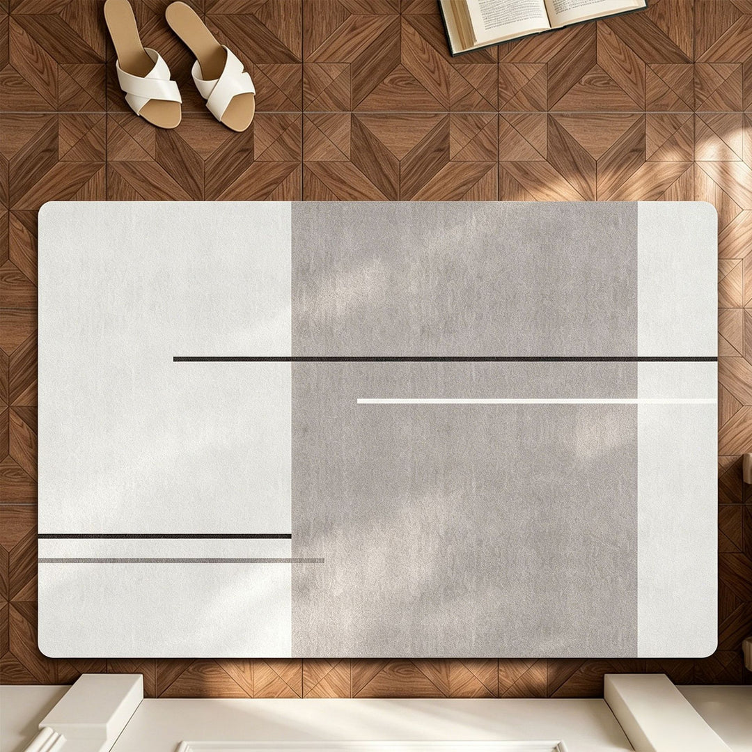 Modern Abstract Area Rug Kalsten
