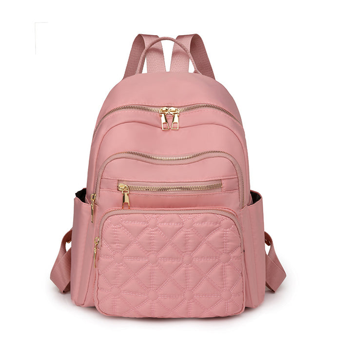 Stylish Multi-Functional Quilted Backpack